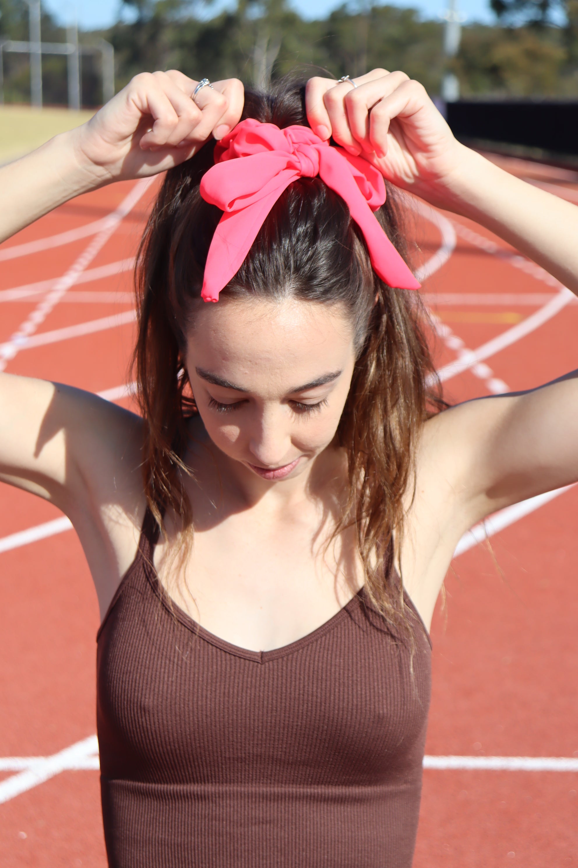 YOGA BOW SCRUNCHIES