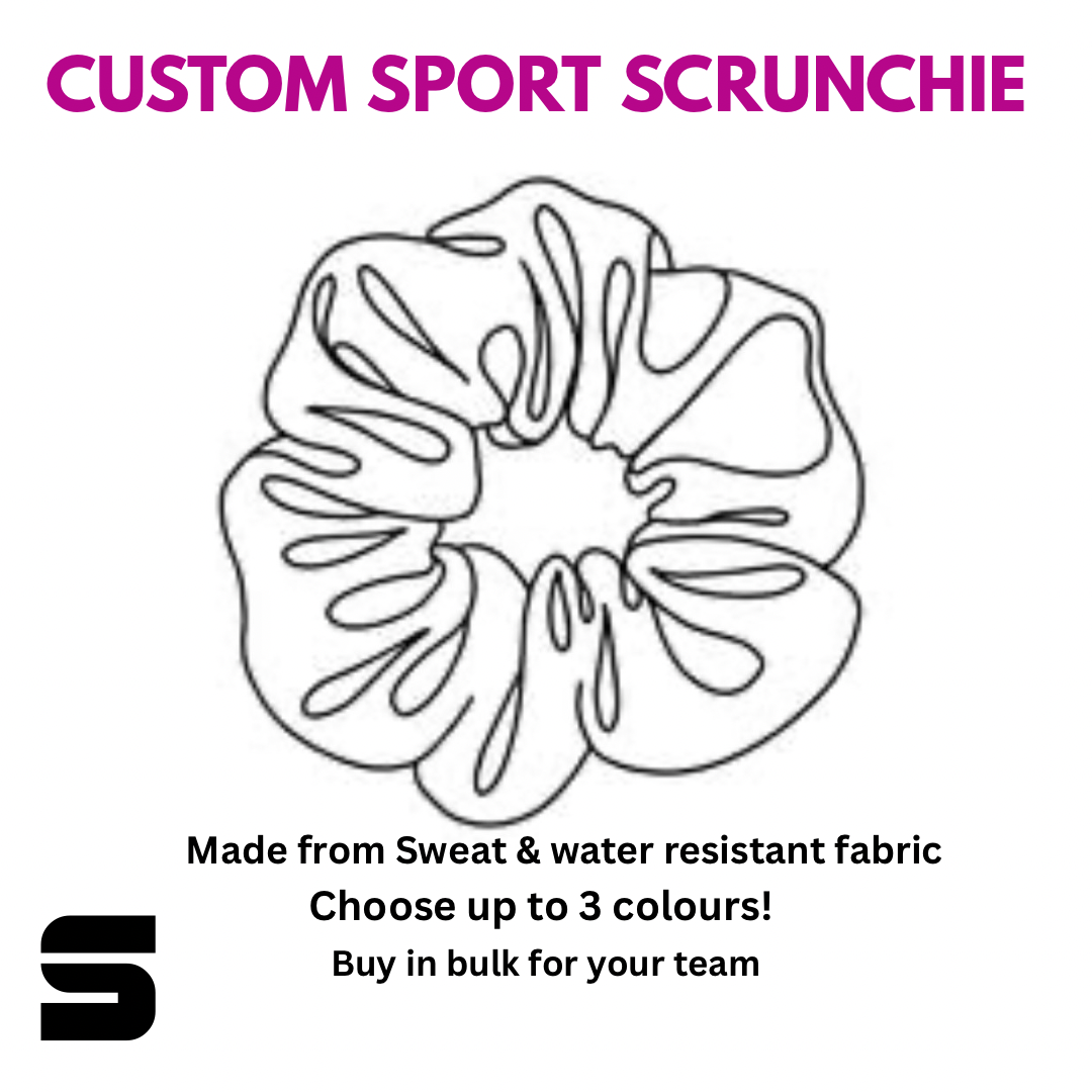 DIY CUSTOM TEAM SCRUNCHIE