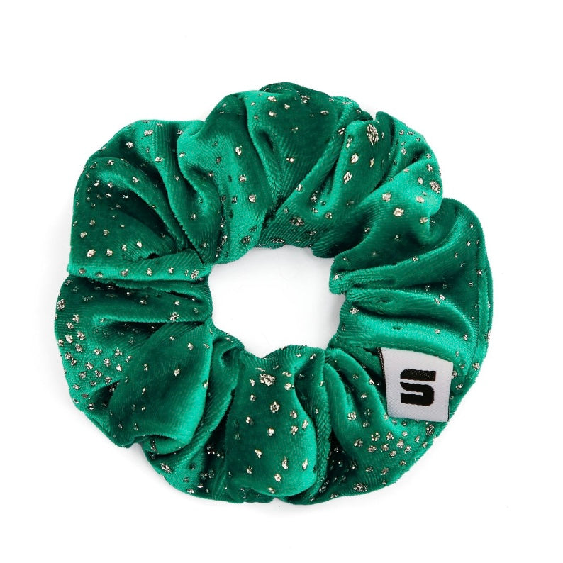 Festive Glitter Scrunchie